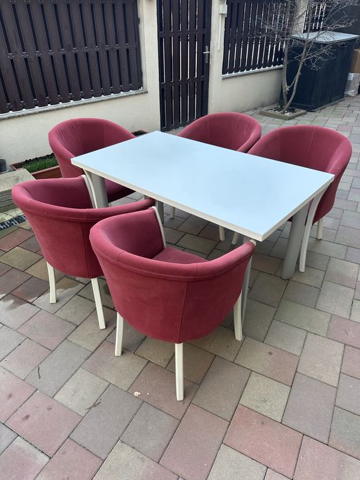 Masa bucatarie + 5 scaune