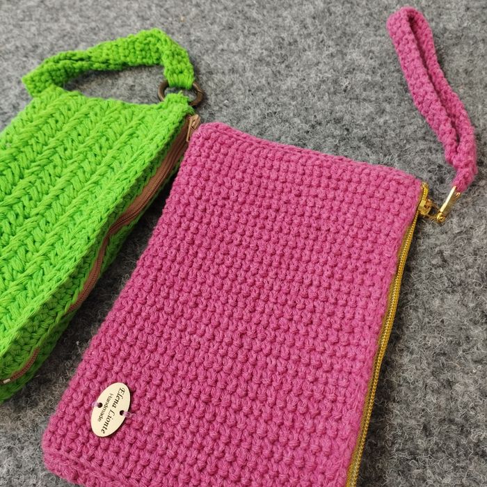 Genti bareta portofel handmade dama