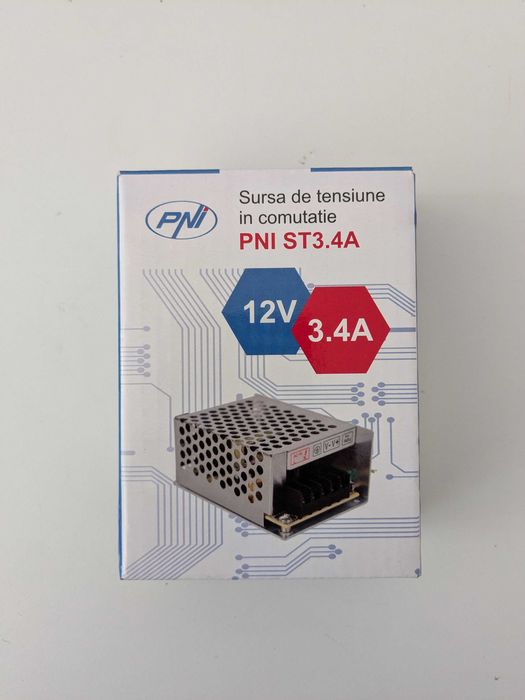Sursa de tensiune in comutatie PNI ST3.4A 230V la 12V 3.4A stabilizata