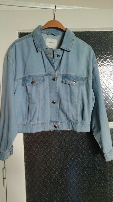 Дамско дънково яке