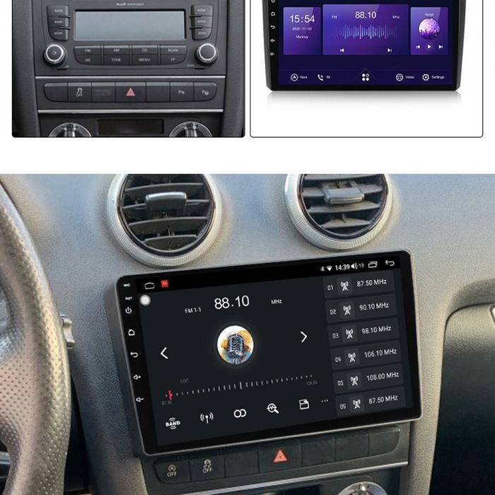 Мултимедия Audi A3 8p Android навигация GPS