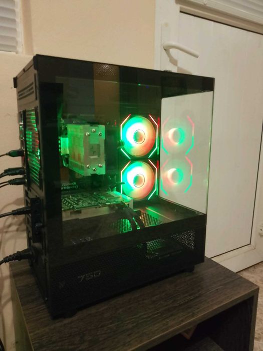 Геймърски компютър – Готов за игра | GTX 1060 6GB | 16GB RAM | SSD + HDD | RGB
