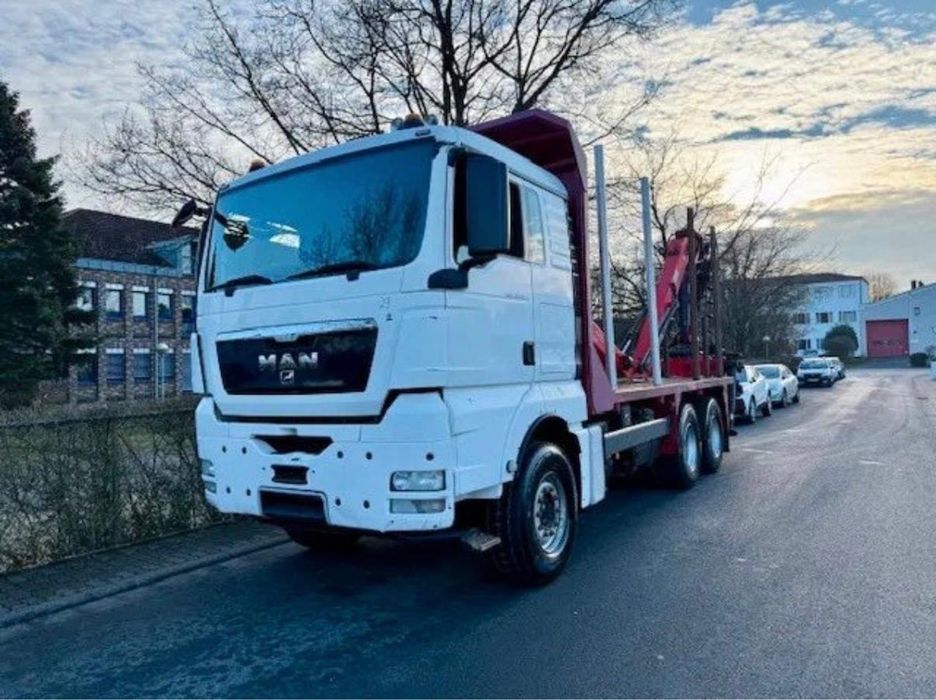 Camion forestier MAN TGS 33.540 cu macara EPSILON Z