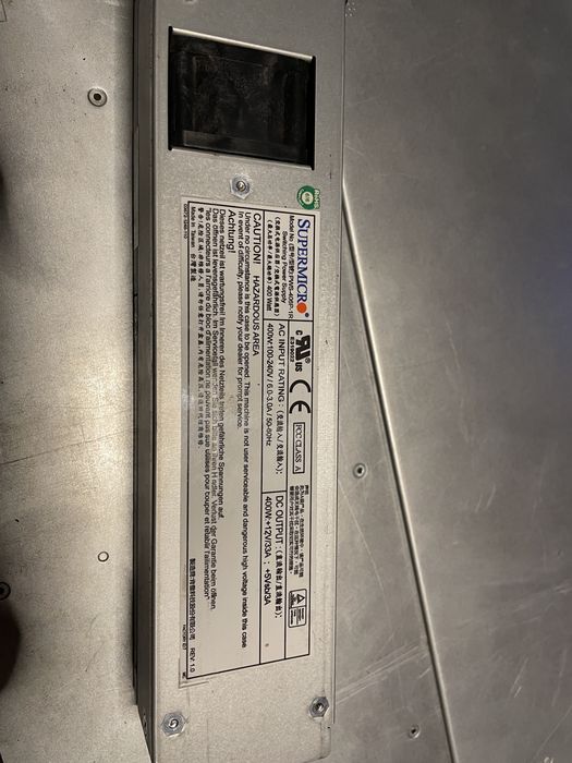 Sursa aliemntare server super micro