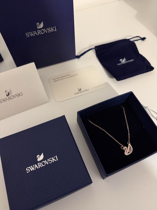 Lantisor Rose Gold Lebada Swarovski