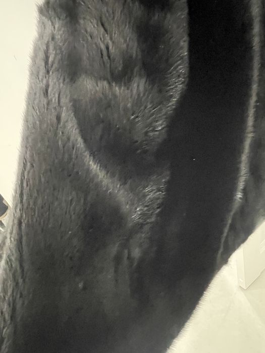 Шуба норка длинная цельная