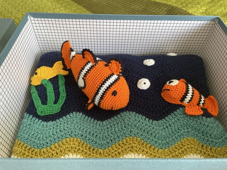 бебешко одеалце на 1 кука