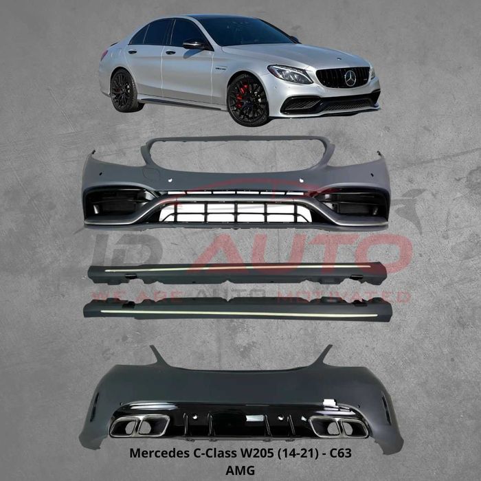 Пакет брони за Mercedes C-Class W205 (2014-2021) - C 63 AMG визия