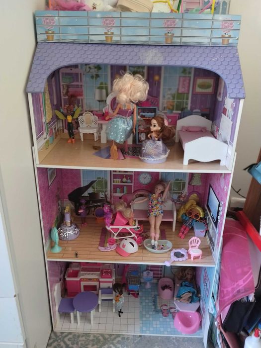 Casuta mare de papusi Kidkraft