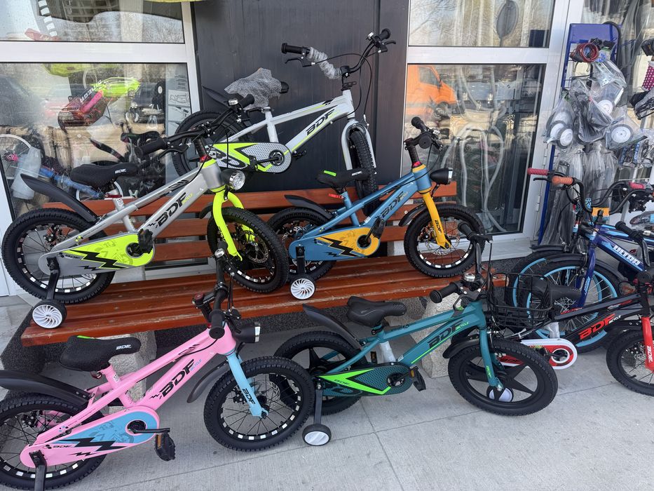 Нови!!! детски колела BDF Bicycle 16цола и 14цола