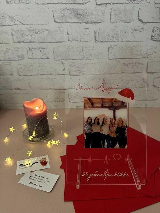 Персонализирани коледни плакети