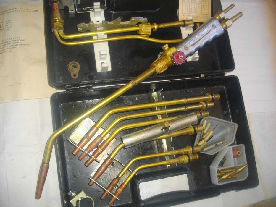 КРАКРА Перник НОВ Български Оксижен резак горелка газо-пламъчно рязане