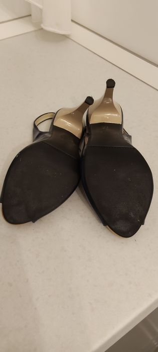 Pantofi bleumarin din piele, marime 35