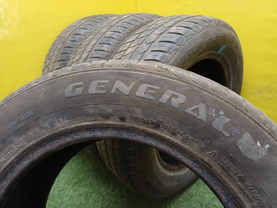 Шины R15 195/65 General комплект.