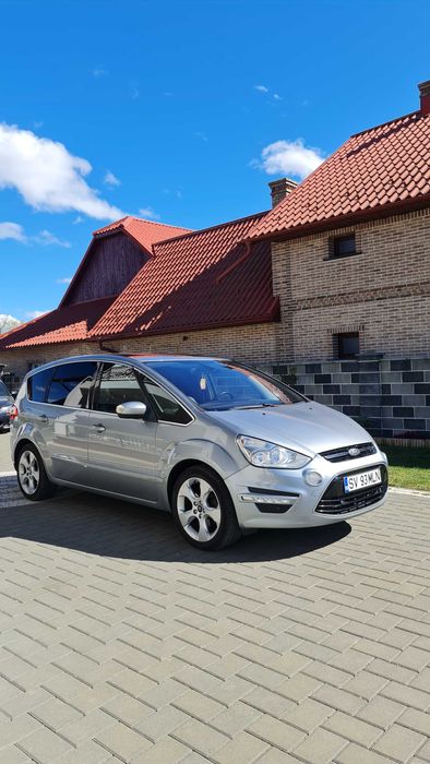 Ford S-MAX, 2.0 TDCi, Euro 5, 180 cai, ITP nou, 7 locuri, piele,carlig
