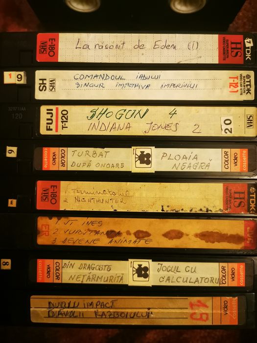 Filme Dublate VHS