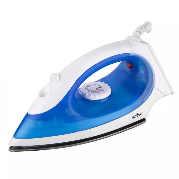 Парна ютия Sapir 1200W, струя пара, термостат, синя