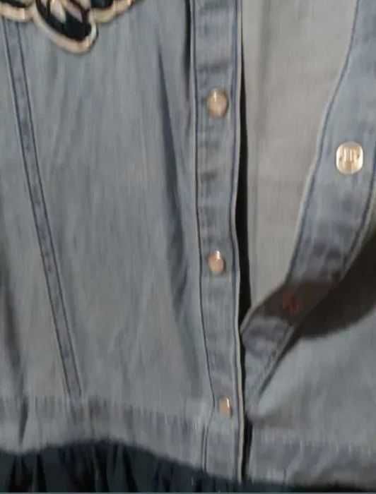 Sarafan blugi cu voal 140