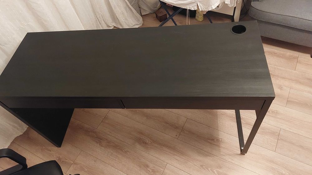 Birou ikea negru