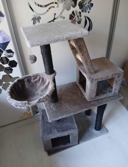 Casuta pisici 3 nivele