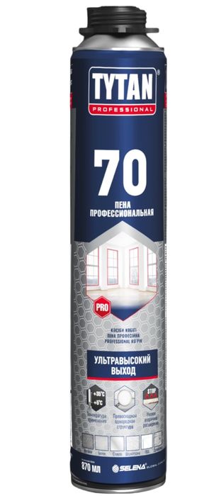 Пена монтажная TYTAN 70 ультравысокий выход