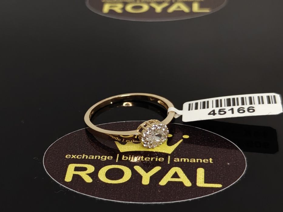 Bijuteria Royal: Inel aur 14k/1.65 gr