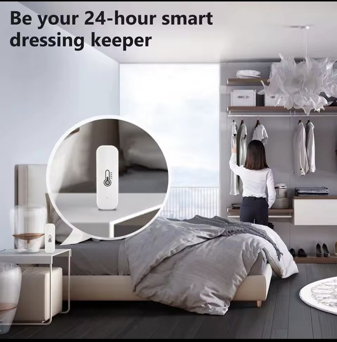 Tuya - senzor temperatura smart, umiditate