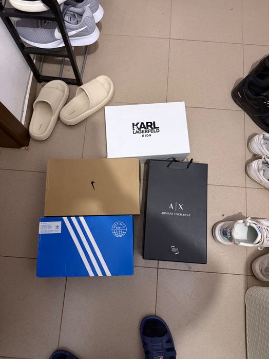 Кутии за обувки Nike, Karl, Armani, Adidas