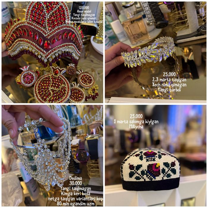 Diadema ansanbil kelin kuylak