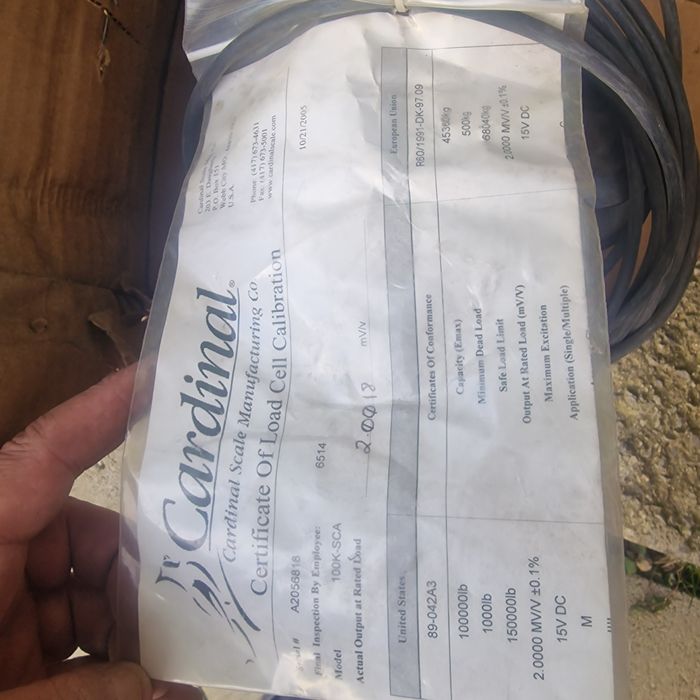 Професионален  кантар до 500кг  чисто  нов