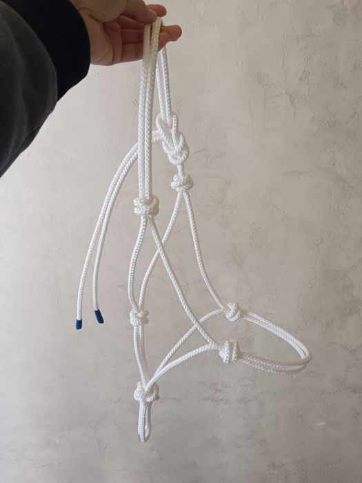 Жылқыға ноқта, Веревочный недоуздок