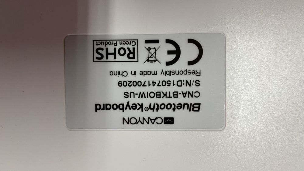 Tastatura Bluetooth travel Canyon CNA-BTKB01 preț FIX