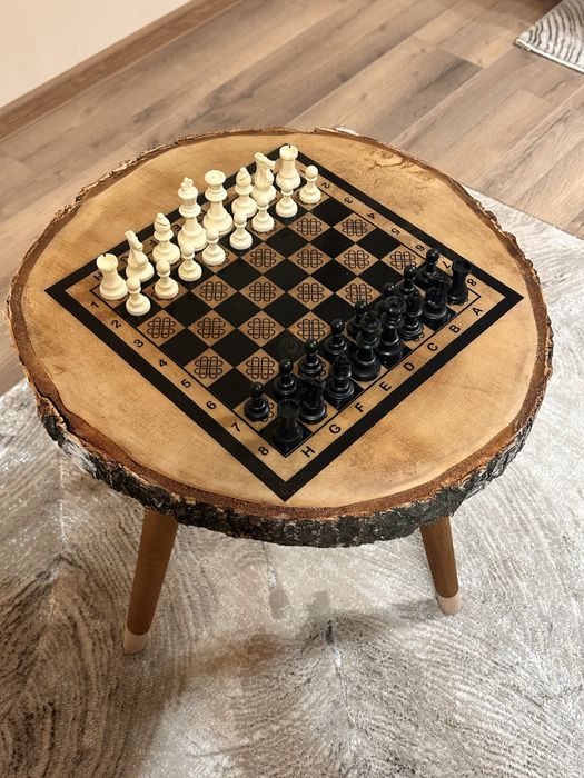 Masa de sah handmade