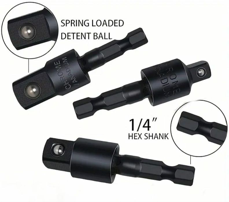 Set 6 adaptoare rotative