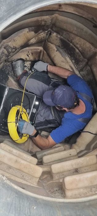 NOU!Inspectie video canalizare robot sau camera cu detector  NON STOP