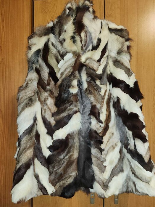 Елек с естествен косъм