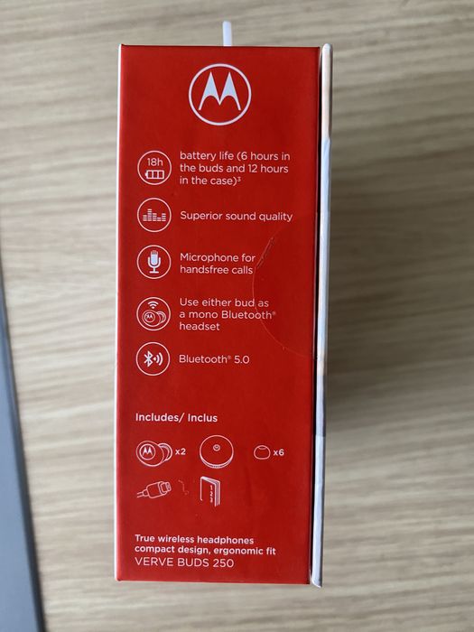 Безжични блутут слушалки Motorola Verve 250