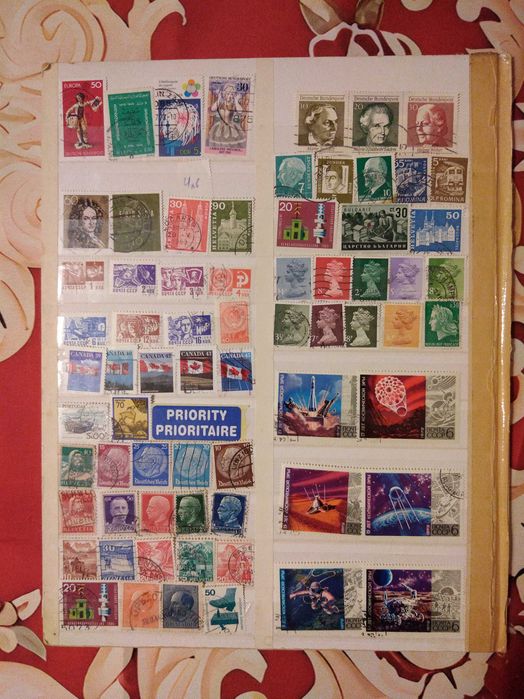 Пощенски марки - блокове.