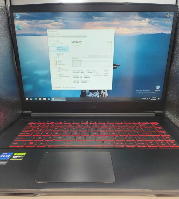 Hope Amanet P11-MSI THIN 15 I7-12650H/RAM 16 GB/SSD 512/RTX 3050/4GB