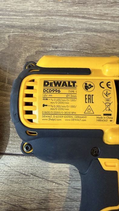 Продам: DeWalt DCD996P2 дрель- шуруповерт