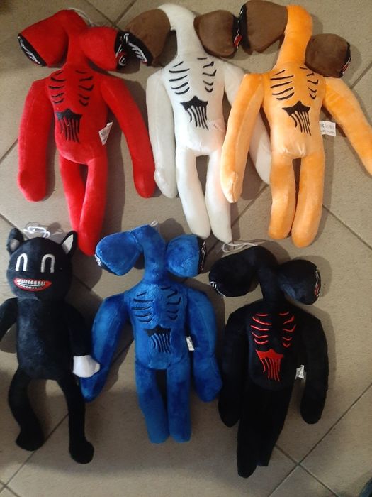 Sirena head  and  Cartoon  cat  плюшени играчки 30см