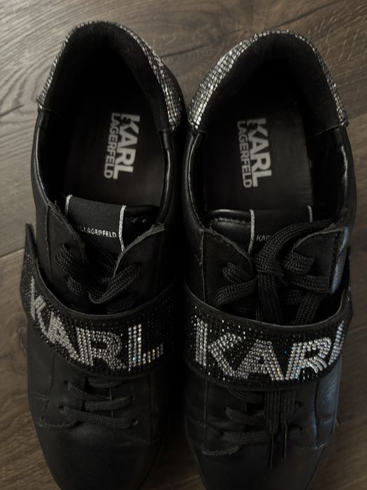 Кожени дамски сникърси Karl Lagerfeld 40 номер