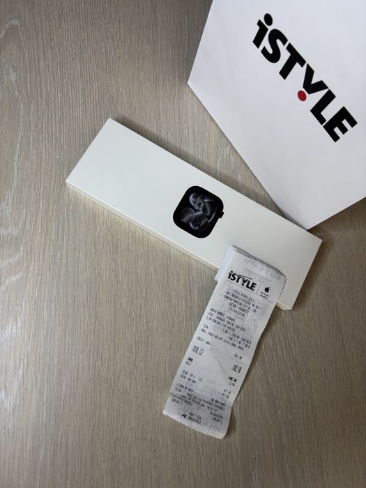 Apple Wacht 11 GPS Jet Black 46mm M/L