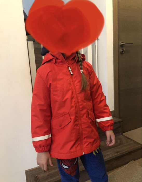 Яке h&m за момиче 110 р-р (4-5 г.)