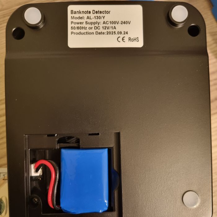 Машинка AL-130 за фалшиви евро и долари детектор евро банкноти ЕЦБ