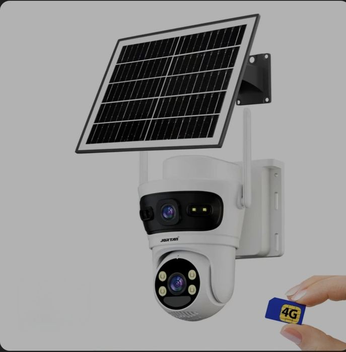 Cameră de supraveghere 4G cu panou solar Jortan JT-9682