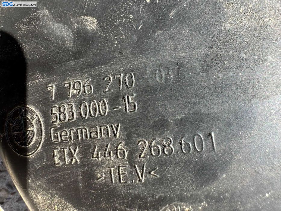 Tubulatura Furtun Aer Admisie BMW Seria 5 E60 E61 2.0 D M47 2003 - 2010 Cod 7796270 [C7184]