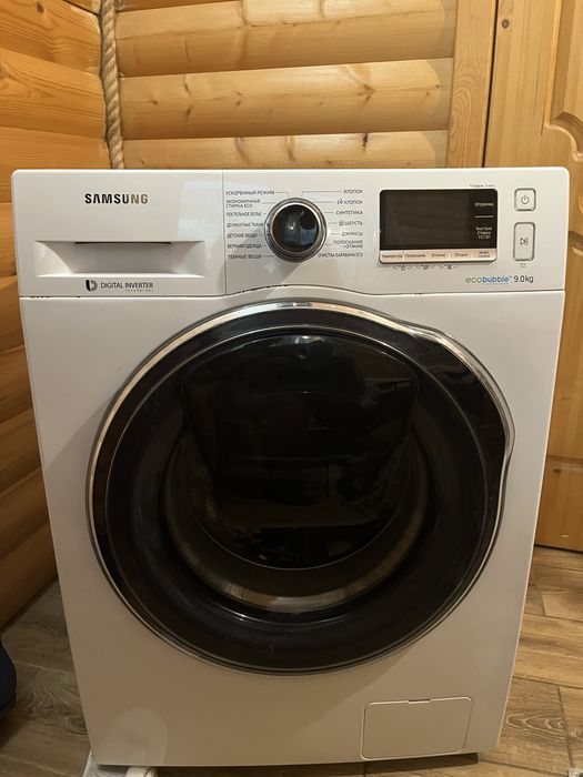 Стиральная машина Samsung eco bubble 9kg
