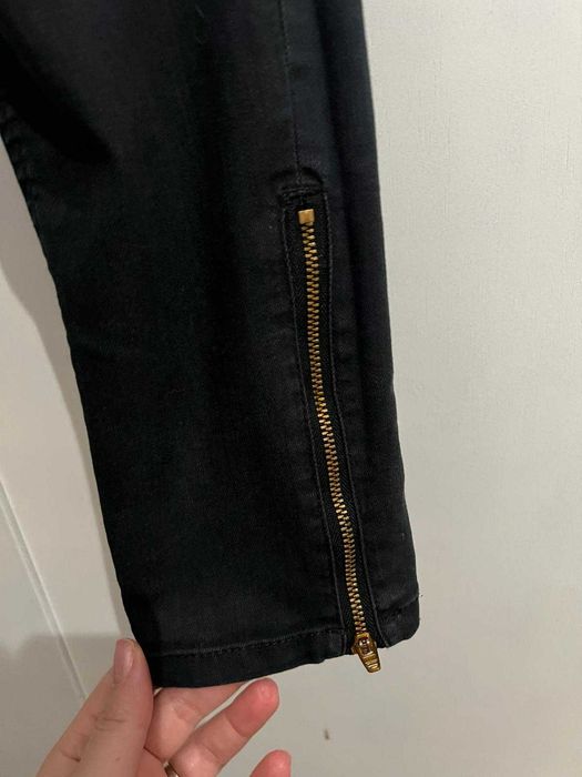 Blugi Slim Vero Moda Jeans negri cu talie inalta talie 27 lungime 34 S