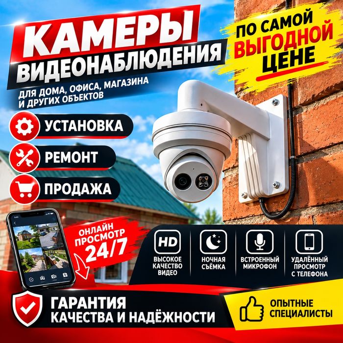 Ремонт камер видеонаблюдения